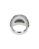 King Baby Studio King Baby Studio Sterling Silver High Roller Club Etched Onyx Eight Ball Ring - 4