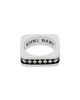 King Baby Studio King Baby Studio Sterling Silver High Roller Club Spade Suit Square Stack Ring - 1