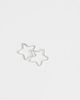 Kingsley Ryan Kingsey Ryan star hoops in sterling silver - 2