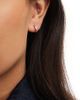 Kingsley Ryan Kingsley Ryan 10mm flat hoop earrings in sterling silver - 1