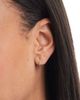 Kingsley Ryan Kingsley Ryan 10mm tiny twisted hoop earrings in sterling silver - 1