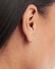 Kingsley Ryan Kingsley Ryan 10mm tiny twisted hoop earrings in sterling silver - 2