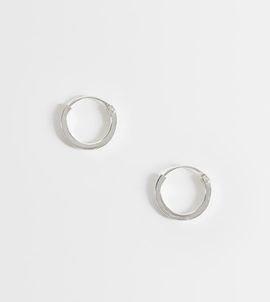 Kingsley Ryan Kingsley Ryan 12mm square cut hoops in silver-GOLD