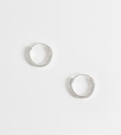 Kingsley Ryan Kingsley Ryan 12mm square cut hoops in silver-GOLD