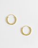 Kingsley Ryan Kingsley Ryan 12mm square cut hoops in sterling silver - 1