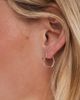 Kingsley Ryan Kingsley Ryan 16mm heart hoops in sterling silver - 1
