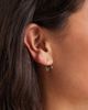 Kingsley Ryan Kingsley Ryan 16mm star hoops in sterling silver - 1
