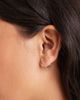 Kingsley Ryan Kingsley Ryan 16mm star hoops in sterling silver - 3