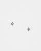 Kingsley Ryan Kingsley Ryan 4 point star stud earrings in sterling silver - 1