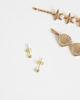Kingsley Ryan Kingsley Ryan 4mm plain ball stud in 14kt gold plated brass - 2