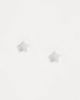 Kingsley Ryan Kingsley Ryan 5mm flat star stud earrings in sterling silver - 1