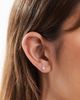 Kingsley Ryan Kingsley Ryan 8 point gemset star stud earrings in sterling silver - 1