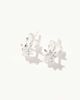 Kingsley Ryan Kingsley Ryan 8 point gemset star stud earrings in sterling silver - 2