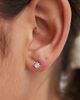 Kingsley Ryan Kingsley Ryan 8 point gemset star stud earrings in sterling silver - 3