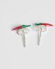 Kingsley Ryan Kingsley Ryan chili-pepper stud earrings in sterling silver - 3