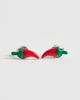 Kingsley Ryan Kingsley Ryan chili-pepper stud earrings in sterling silver - 4