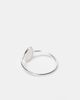Kingsley Ryan Kingsley Ryan clear gemstone ring in silver - 2