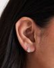 Kingsley Ryan Kingsley Ryan daisy drop stud earrings in sterling silver - 1