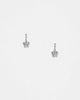 Kingsley Ryan Kingsley Ryan daisy drop stud earrings in sterling silver - 2