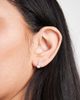 Kingsley Ryan Kingsley Ryan daisy drop stud earrings in sterling silver - 3