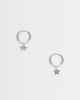 Kingsley Ryan Kingsley Ryan dangley star hoops in sterling silver - 1