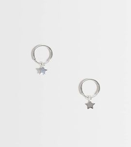 Kingsley Ryan Kingsley Ryan dangley star hoops in sterling silver