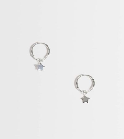 Kingsley Ryan Kingsley Ryan dangley star hoops in sterling silver
