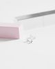 Kingsley Ryan Kingsley Ryan double cross stud earrings in sterling silver - 2