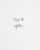 Kingsley Ryan Kingsley Ryan double cross stud earrings in sterling silver - 4
