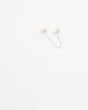 Kingsley Ryan Kingsley Ryan double gem and chain single earring in sterling silver - 2