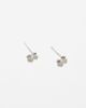 Kingsley Ryan Kingsley Ryan double gem stud earrings in sterling silver - 2