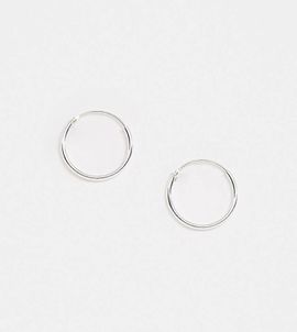 Kingsley Ryan Kingsley Ryan Exclusive 12mm hoop earrings 2-pack in sterling silver