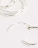 Kingsley Ryan Kingsley Ryan Exclusive 12mm hoop earrings 2-pack in sterling silver - 4