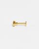 Kingsley Ryan Kingsley Ryan eye micro piercing in gold plated - 4
