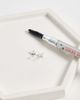 Kingsley Ryan Kingsley Ryan flat star stud earrings in sterling silver - 2