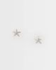 Kingsley Ryan Kingsley Ryan flat starfish stud earrings in sterling silver - 1