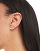 Kingsley Ryan Kingsley Ryan gem and faux pearl drop stud earrings in sterling silver - 2