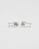 Kingsley Ryan Kingsley Ryan gemset fish stud earrings in sterling silver - 3