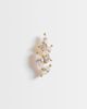 Kingsley Ryan Kingsley Ryan gemset petals labret in gold plated steel-Silver - 1