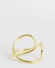 Kingsley Ryan Kingsley Ryan gold plated crossover ear cuff - 1