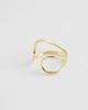 Kingsley Ryan Kingsley Ryan gold plated crossover ear cuff - 3