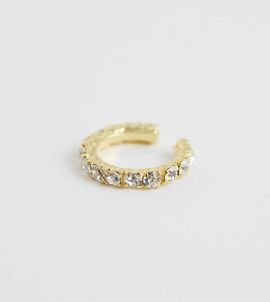 Kingsley Ryan Kingsley Ryan gold plated pavé ear cuff
