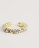 Kingsley Ryan Kingsley Ryan gold plated pavé ear cuff - 3