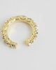 Kingsley Ryan Kingsley Ryan gold plated pavé ear cuff - 4