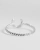 Kingsley Ryan Kingsley Ryan horseshoe twist ring in sterling silver - 3