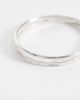 Kingsley Ryan Kingsley Ryan illusion double ring in sterling silver - 2