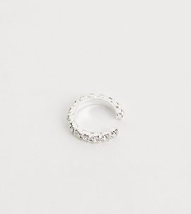 Kingsley Ryan Kingsley Ryan pavé ear cuff in sterling silver
