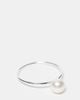 Kingsley Ryan Kingsley Ryan pearl ring in silver - 1