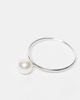 Kingsley Ryan Kingsley Ryan pearl ring in silver - 2
