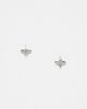 Kingsley Ryan Kingsley Ryan star gem stud earrings in sterling silver - 1